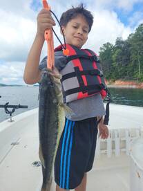 Father and Two Young Sons Rip Some Lips