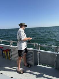 Cameron’s 4 hour ocean drop and reel bac