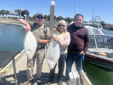 Halibut in the bay