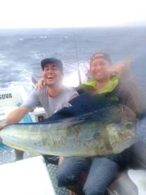 Guests were determined they had a catch 