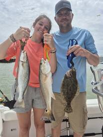 Father and Daughter fishing day