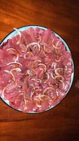 4 yellow fins tunas,