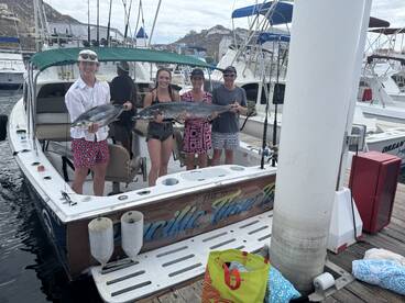 Tunas and wahoo and rooster