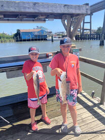 Red fish bit good this afternoon.