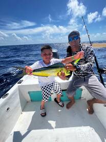 He really wanted to catch a Mahi Mahi  