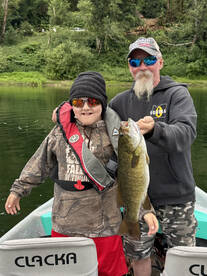 Small Mouth bass bite is hot.