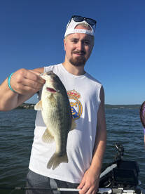 Hot temps no problem for fish catches