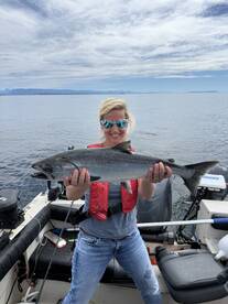 Chinook Fishing is Fantastic !