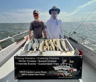 Father & Son Team fill the cooler!