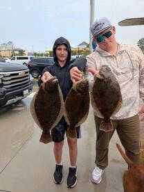 Big bay flounder 