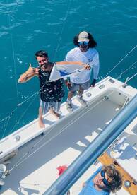 Blue marlin release!