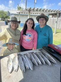 Sunrise Success: Bay Fishing Yields spot