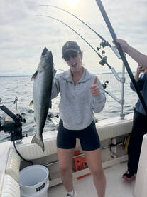Excellent Chinook salmon action