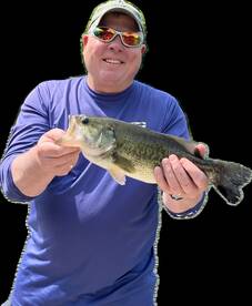 Group of 4 on pontoon boat