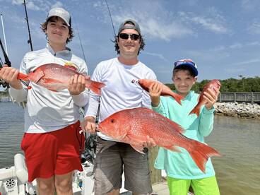 Red Snapper, Amberjack, Vermillion Snapp