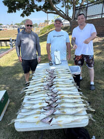 Saginaw Bay walleye trolling