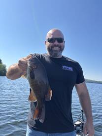 Smallmouth are bitting! 