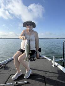 Great fishing right now on Lake Buchanan