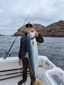 Yellowtail on fire at the Coronados