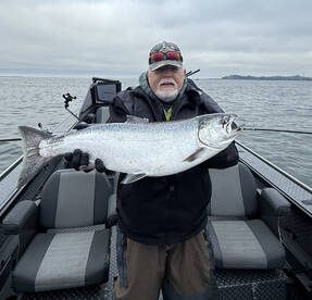 First Buoy 10 King Caught Today!! 