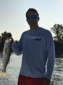 Striped Bass Bite is very good!!