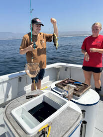 Mom from Arizona takes 2 Sons fishing