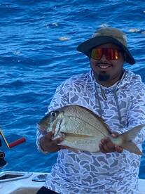Trolling and bottom fishing
