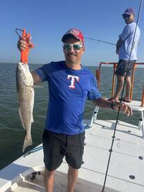 South Padre Island Huge Redfish And Trou