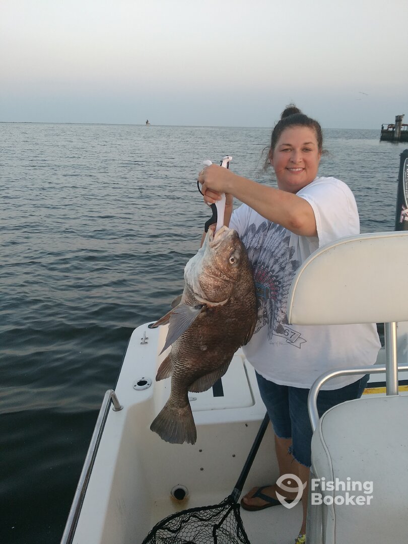 Dawn Marie with a big Breton Sound Black drum