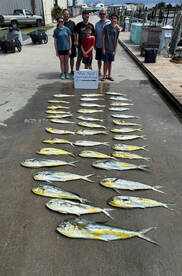 Full Day Near Shore For the Mahi bite!