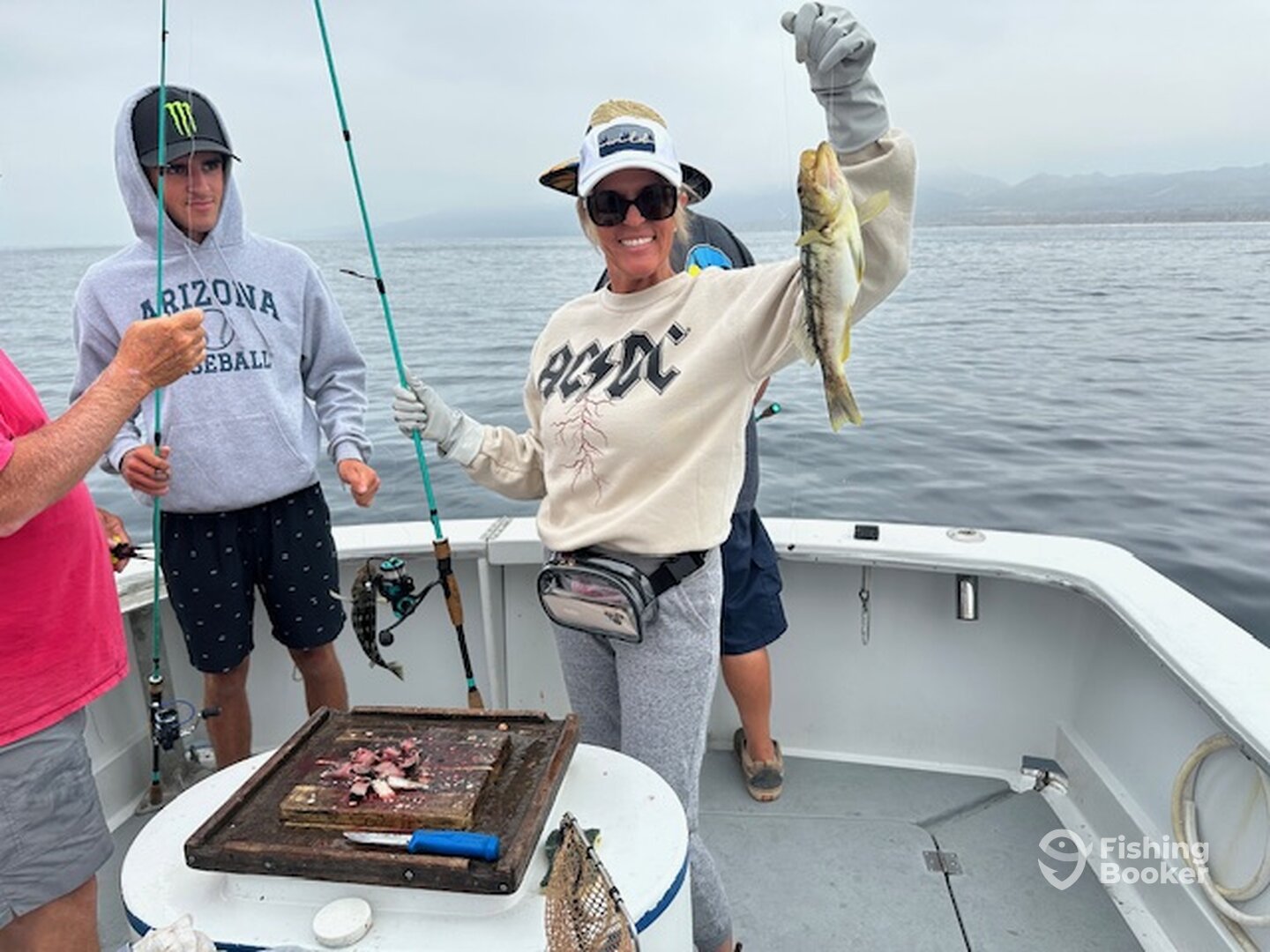 Mom catches a Nice Calico bass