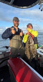 Halibut are bitting hard