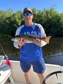 Hot redfish bite 
