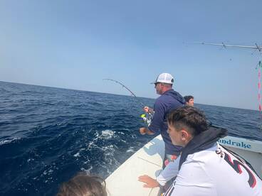 White Marlin are byting...