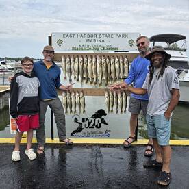 Hot August Walleye Action