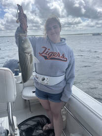 Sloppy seas and fresh fish