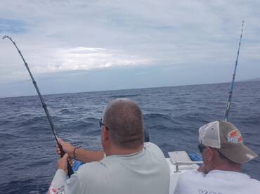 Time for the fight, man vs. Marlin. 