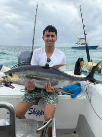 30 kg yellowfin off Diani 
