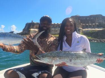 Inshore was slow! We do some reef!