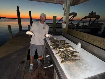 Spot and northern puffer 