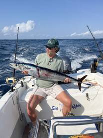 Wahoo on Sea Skipper 