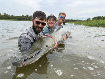 200 Pound Giant on a lure!