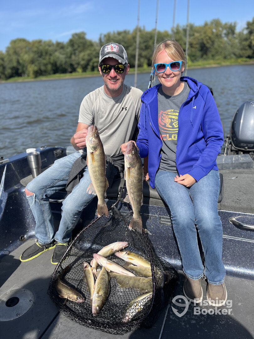 Nice morning bite today Walleyes