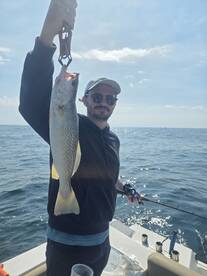 5lb Weak fish caught on our Open Shared 