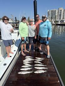 Good Speckled trout fishing today  
