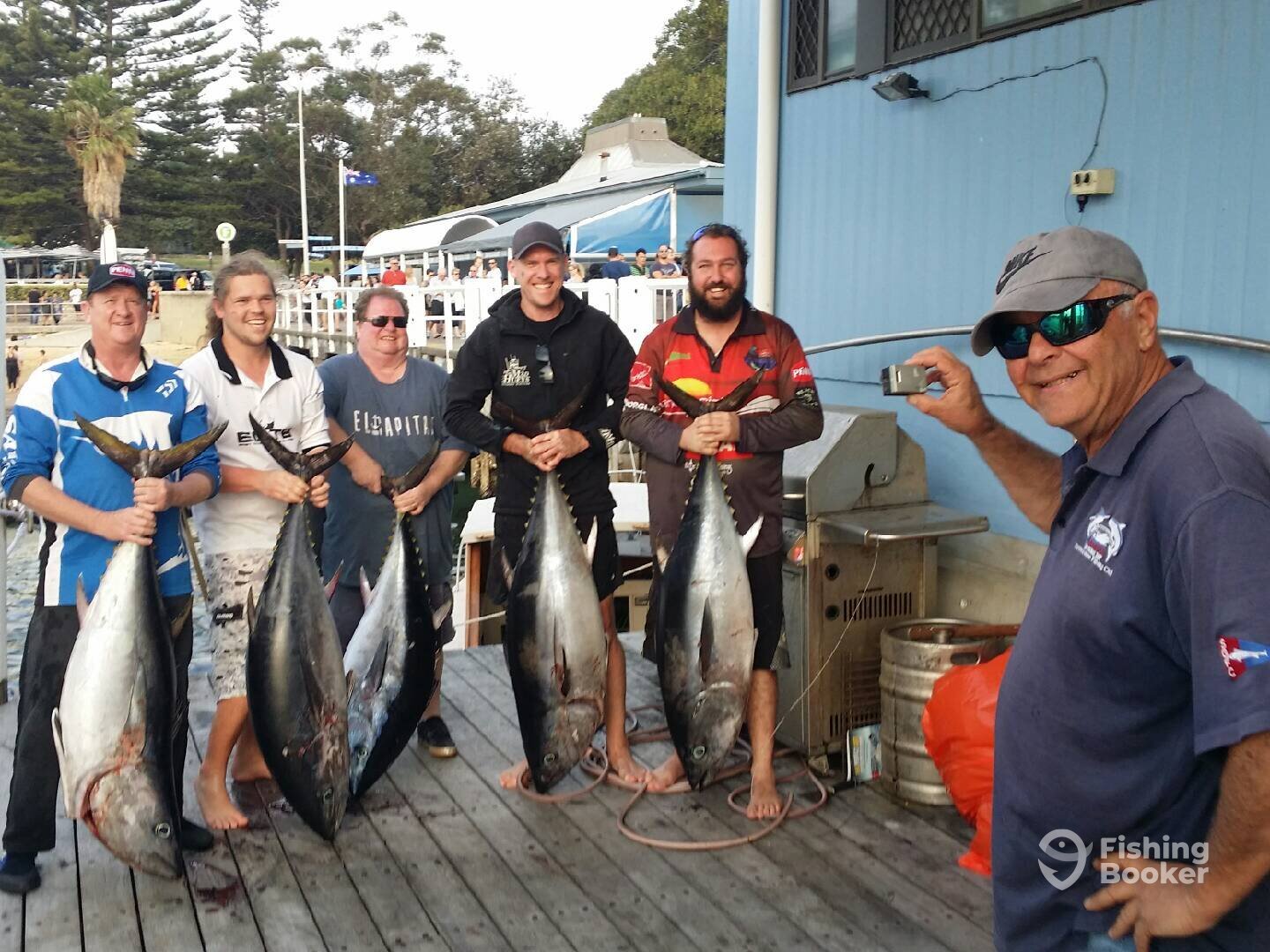 A day's work off Sydney...