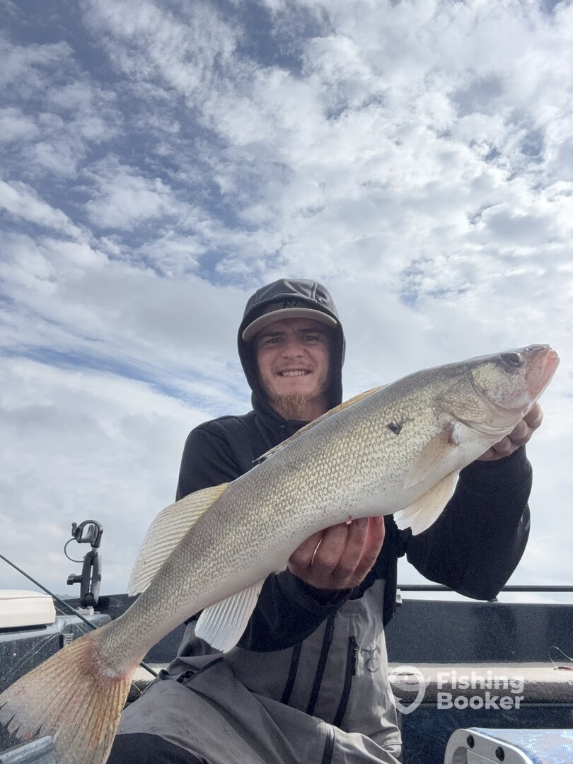 Big Fall momma walleye