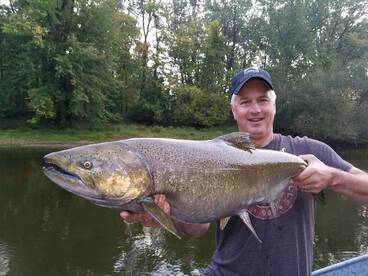 Salmon on Thunder Sticks