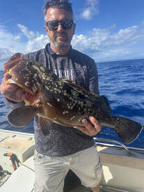 Grey day but some fish