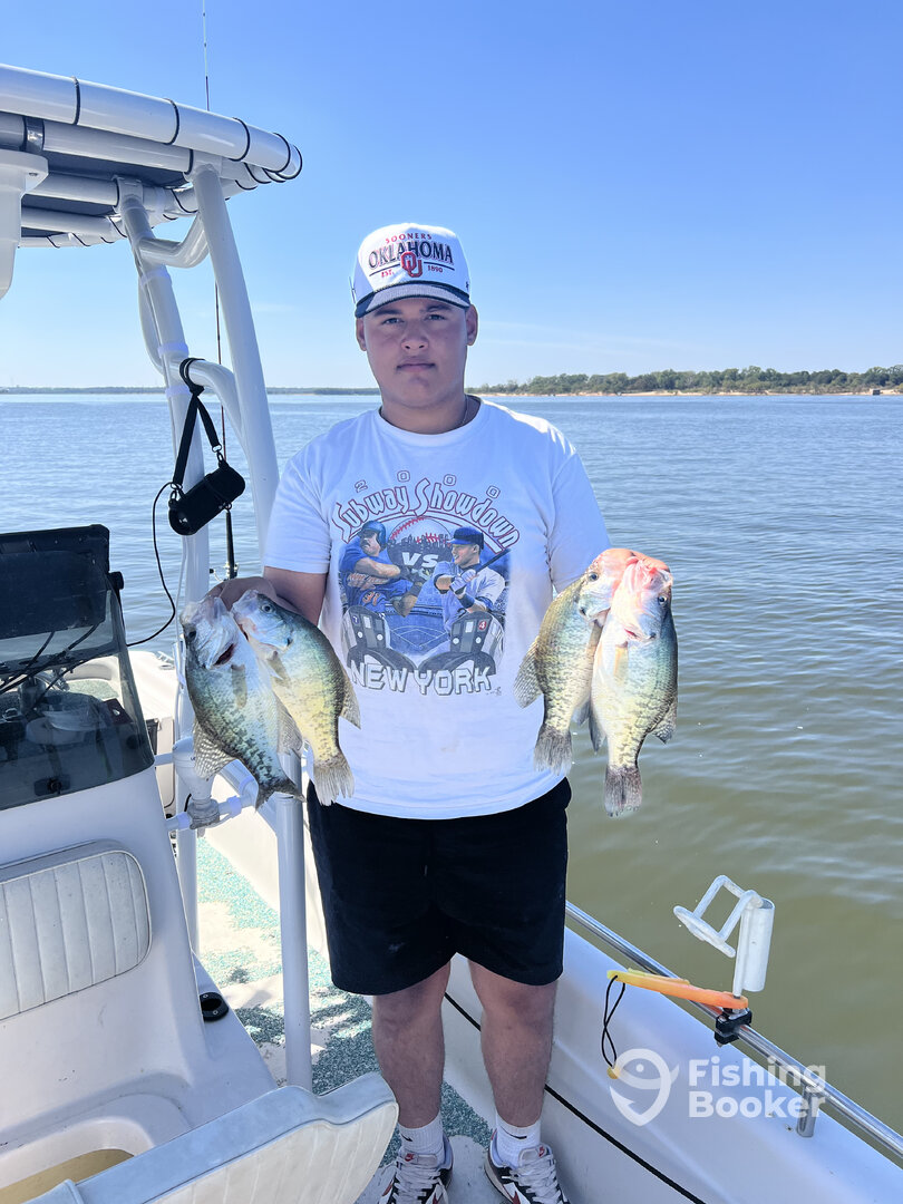 Jessie with a few he caught today